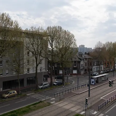 아파트 T3 Flat Moderne Sur 2 Etages Metro Parking Free Entrance Autonome 루앙