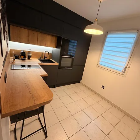 Duplex T3 Moderne Au Metro - Clim & Parking Prive Apartment Rouen