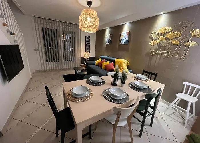 T3 Flat Moderne Sur 2 Etages Metro Parking Free Entrance Autonome