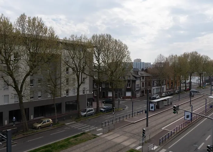 Apartment T3 Flat Moderne Sur 2 Etages Metro Parking Free Entrance Autonome Rouen