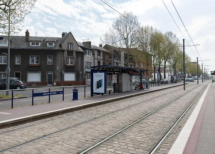 T3 Flat Moderne Sur 2 Etages Metro Parking Free Entrance Autonome * Rouen