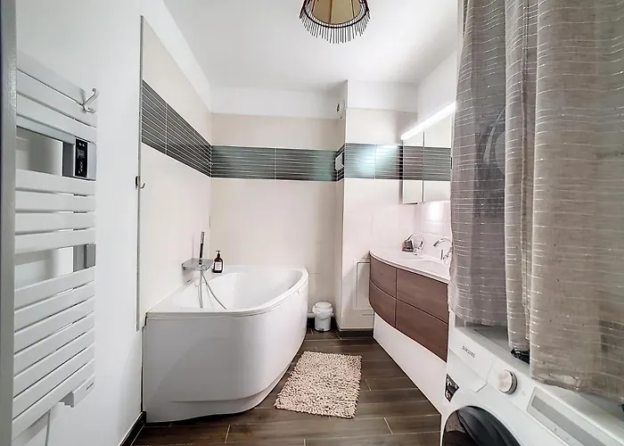 T3 Flat Moderne Sur 2 Etages Metro Parking Free Entrance Autonome * Rouen