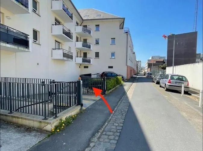 T3 Flat Moderne Sur 2 Etages Metro Parking Free Entrance Autonome Apartment Rouen