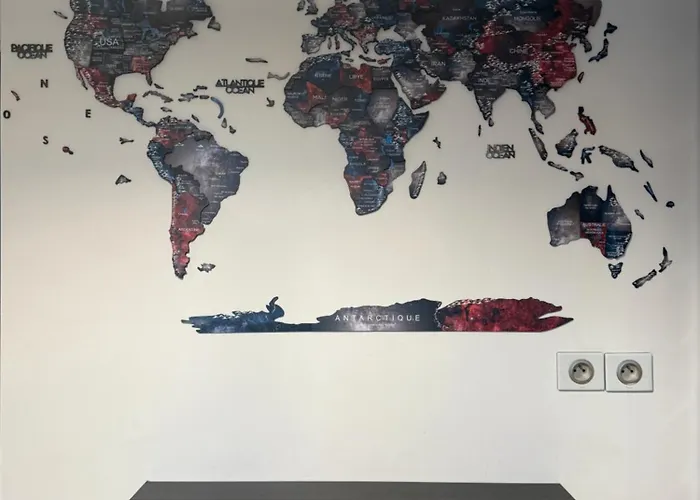 T3 Flat Moderne Sur 2 Etages Metro Parking Free Entrance Autonome * Rouen