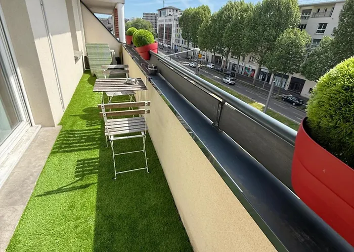 T3 Flat Moderne Sur 2 Etages Metro Parking Free Entrance Autonome Apartment Rouen